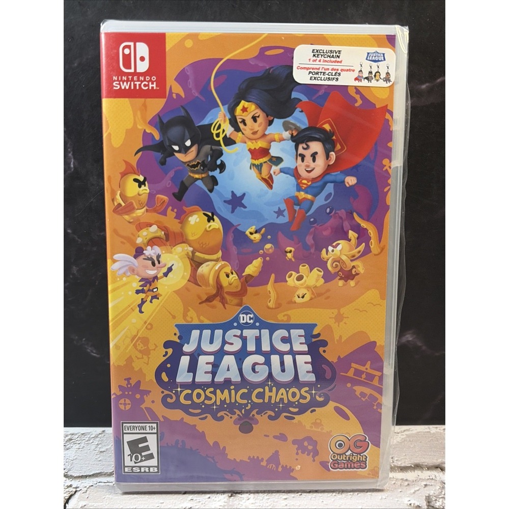 🔥DC's Justice League: Cosmic Chaos - Nintendo Switch New Sealed 🔥